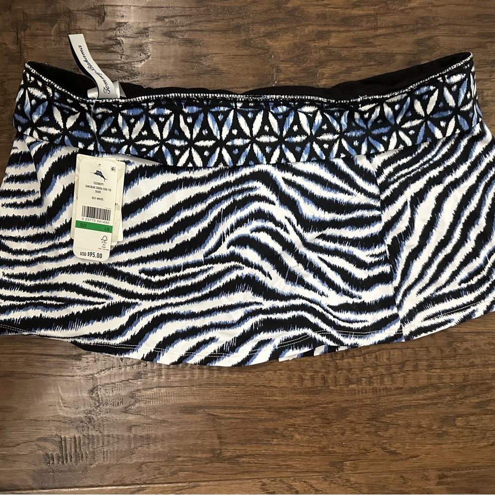 Tommy Bahama Zanzibar Shirred Bandini/Tankini 3 PIECE SET - Size XL/L - NWT $289 - Picture 10 of 13
